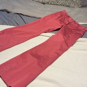 The limited size 6 pink slacks